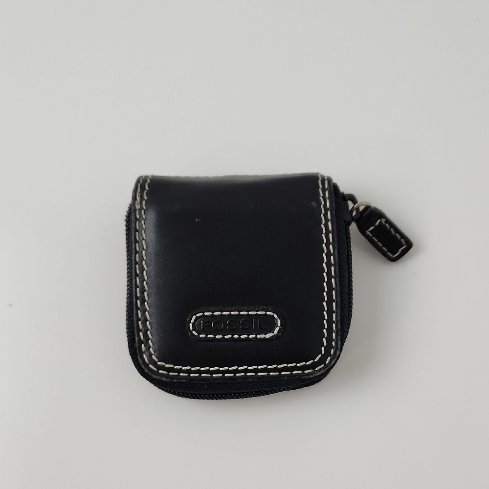 Fossil Travel Contact Lens Case Black